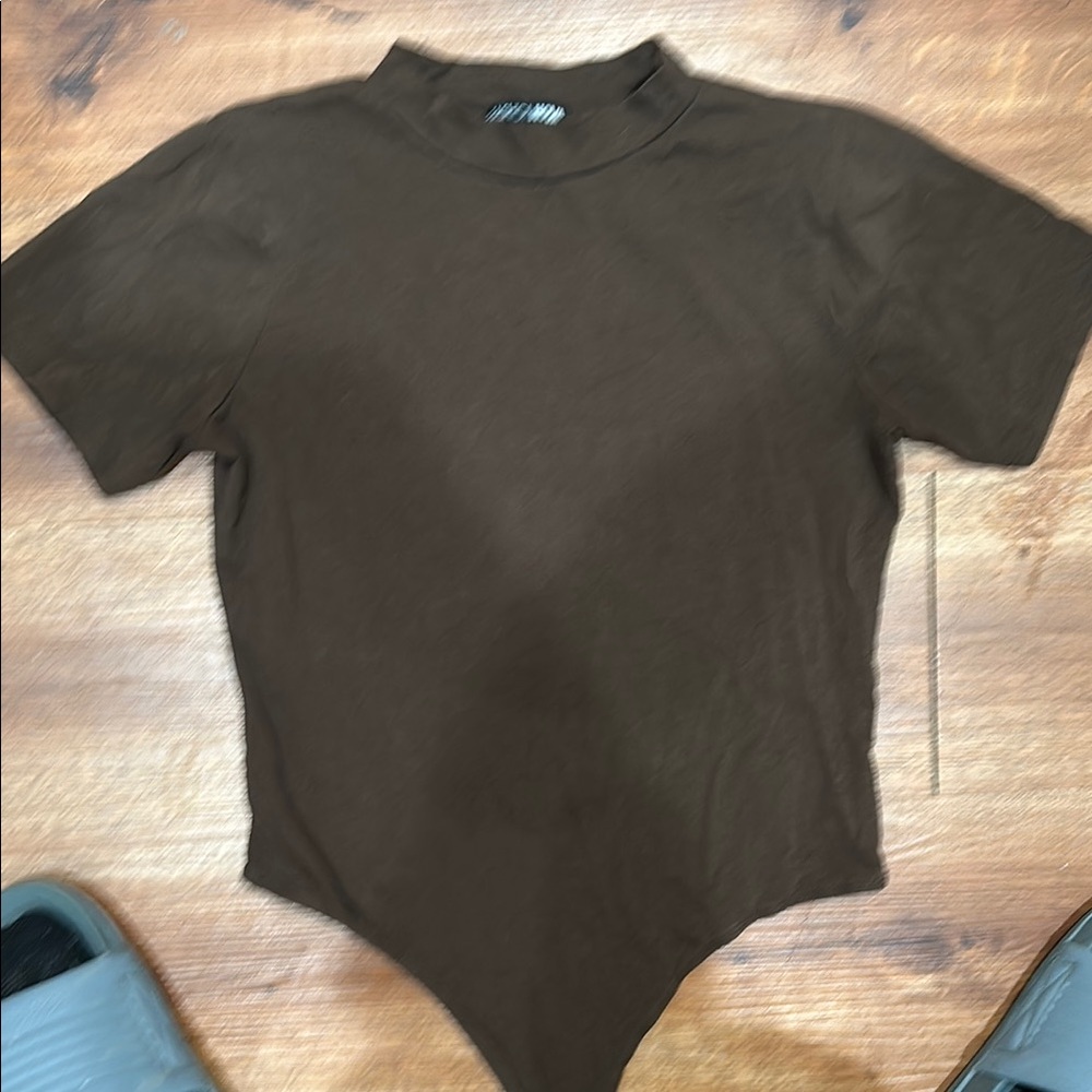 Fashion Nova Brown Bodysuit